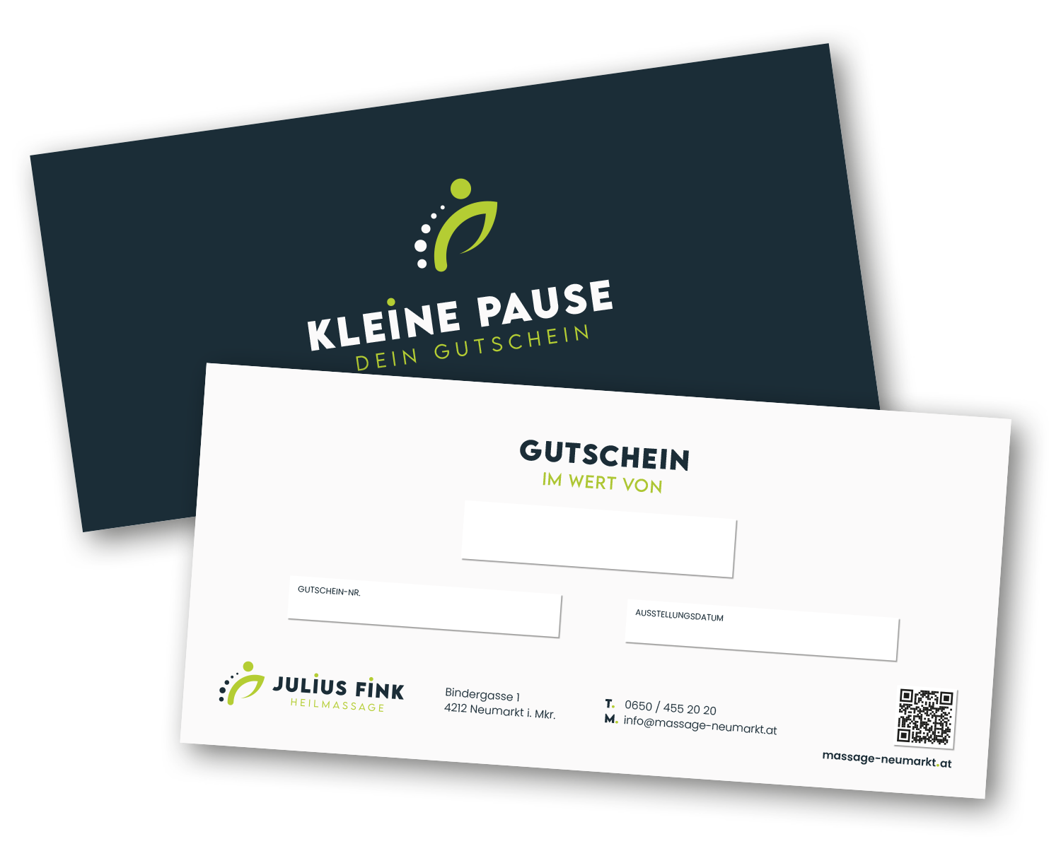 Gutscheine von Heilmasseur Julius Fink